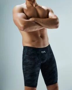 TYR Men’s Thresher Camo Jammer Swimsuit - U12 Compliant -TYR Store tpcmn6a 001 alt07