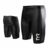 TYR Hurricane Cat 1 NEO Mens Black/Gray Neoprene Training And Racing Short -TYR Store tyr hurricane cat 1 neo mens blackgray neoprene training and racing short