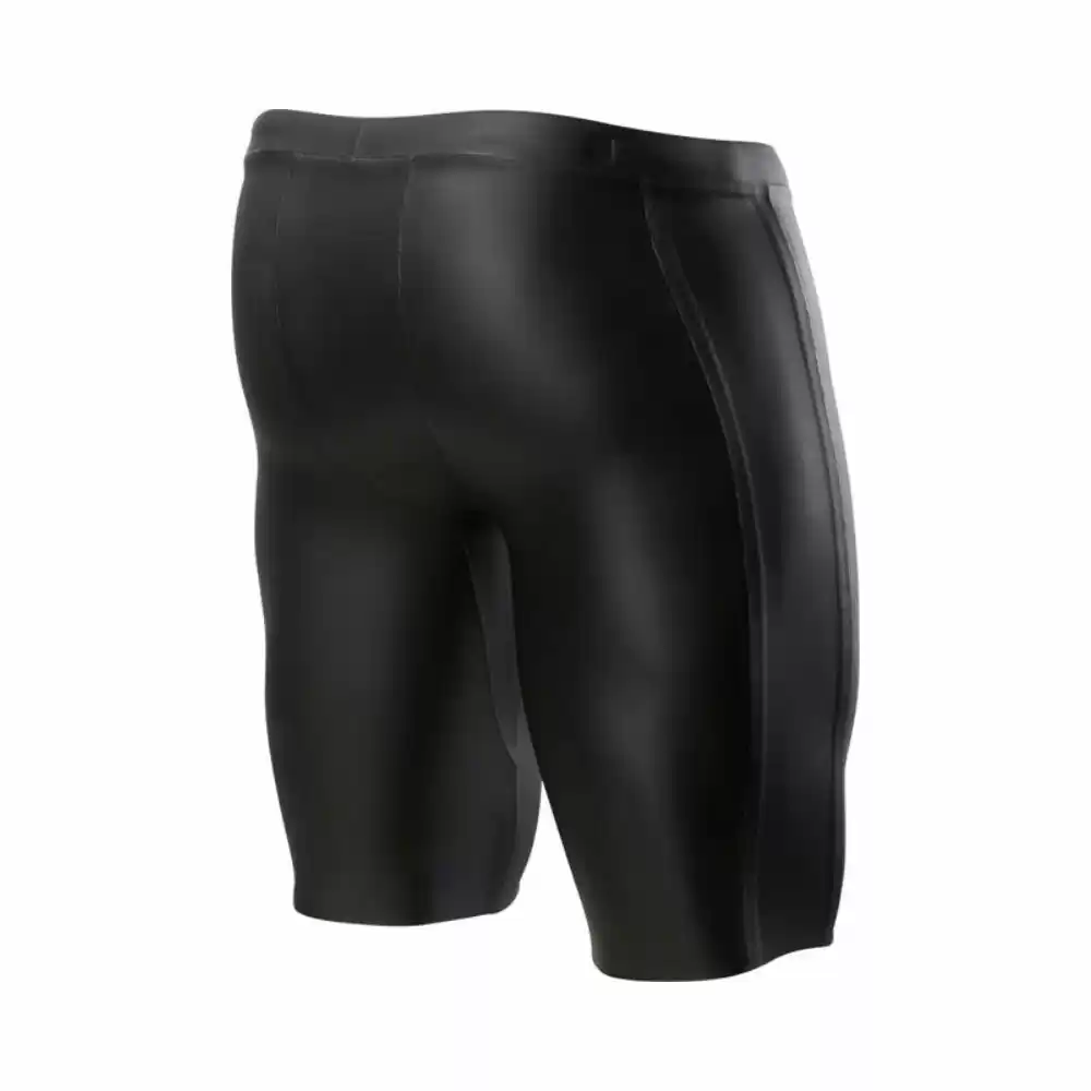 TYR Hurricane Cat 1 NEO Mens Black/Gray Neoprene Training And Racing Short - Image 3