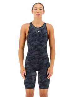 TYR Women's Venzo™ Closed Back Swimsuit - Camo -TYR Store vzccb6a 001a main01