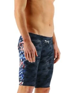 TYR Men's Venzo™ Jammer - USA Blackout Camo -TYR Store vzculw6a 921 alt06