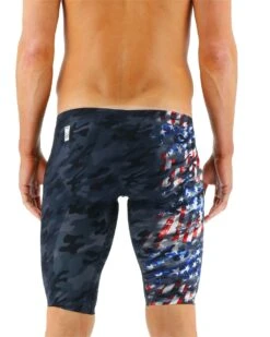 TYR Men's Venzo™ Jammer - USA Blackout Camo -TYR Store vzculw6a 921 main02