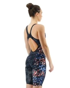 TYR Women's Venzo™ Open Back - USA Blackout Camo -TYR Store vzcuob6a 921 alt05